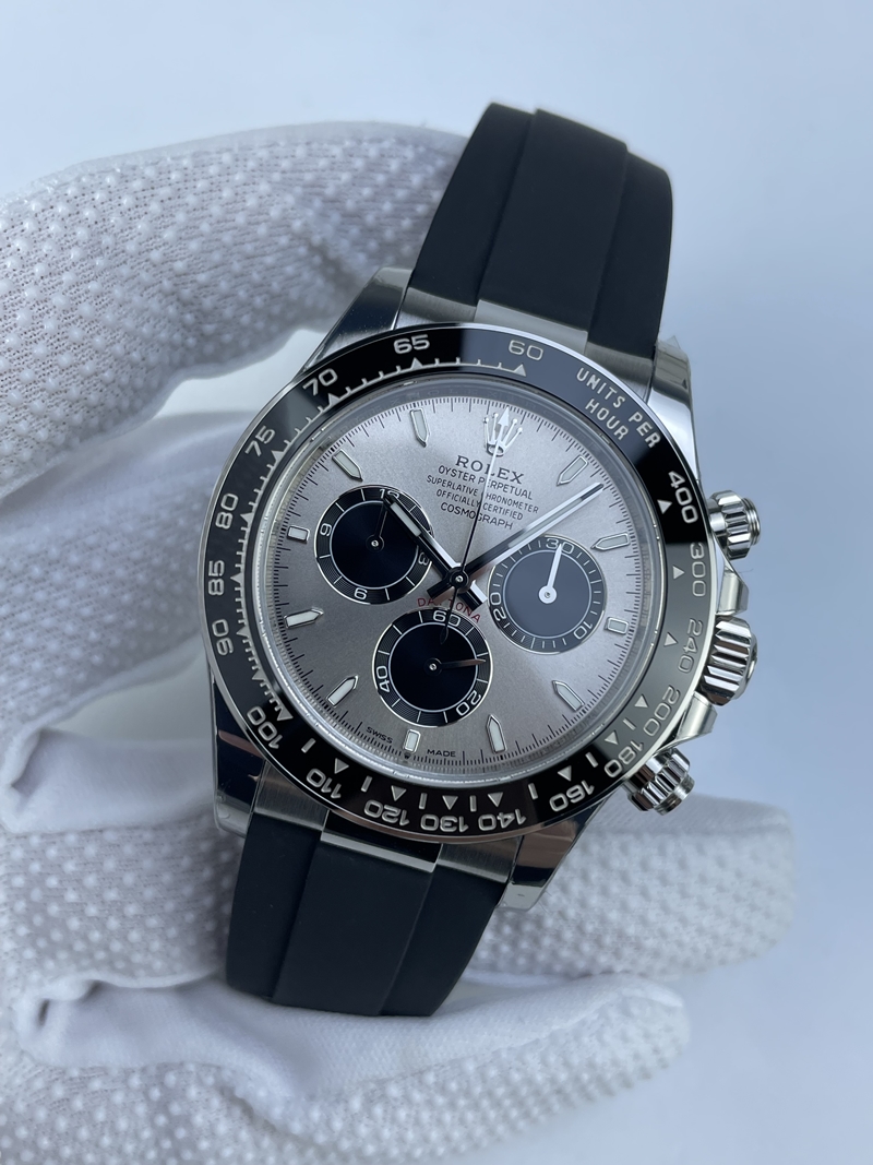 (준비완료/특급배송)NO.2874/VS공장 롤렉스 데이토나 EF Daytona 126519 VSF 1:1 Best Edition Gray/Black Dial on Oysterflex Strap DD4801
